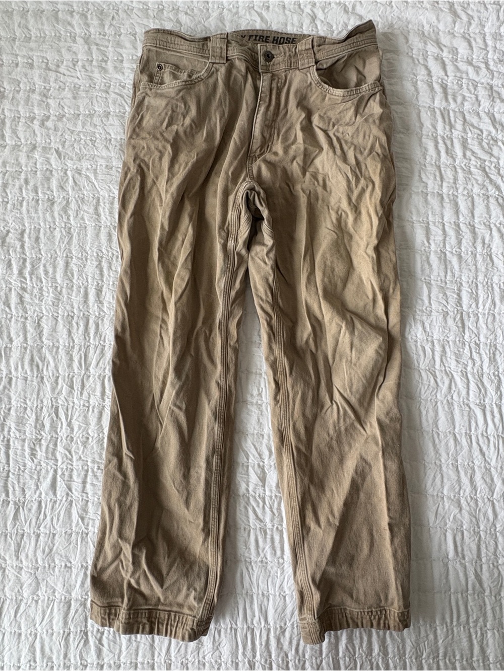 Duluth Trading Co Tan Workwear Chinos